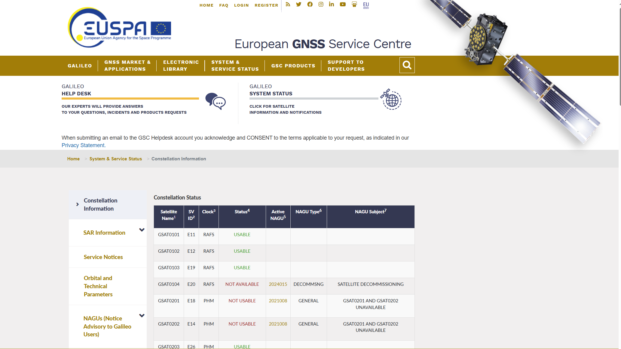 05-EGSC-Galileo系统状态信息发布网址
