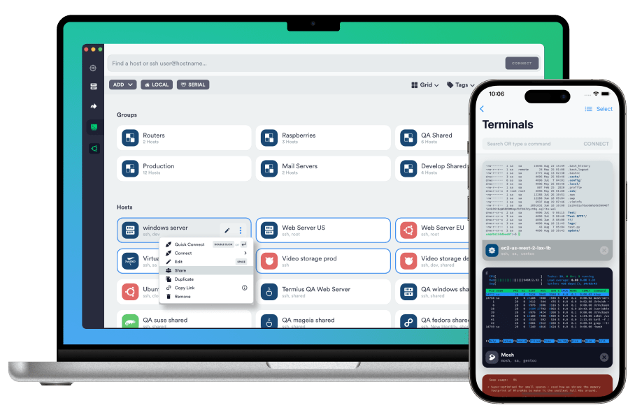 24-terminus软件示意图