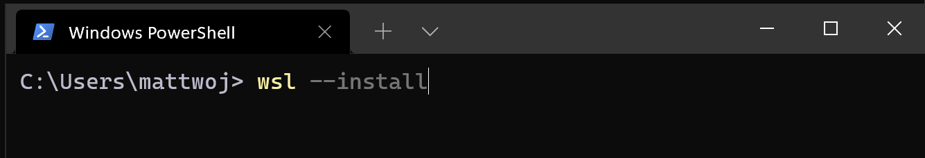 图片-WSL安装命令行